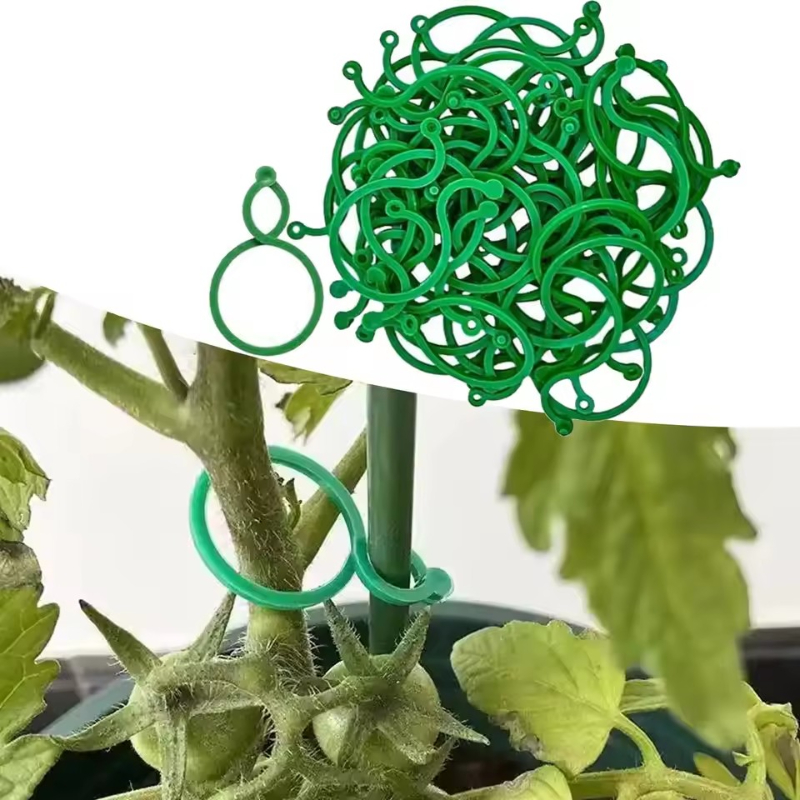 Vine Climbing Plastic - 50-400 шт. зажимов для поддержки растений,