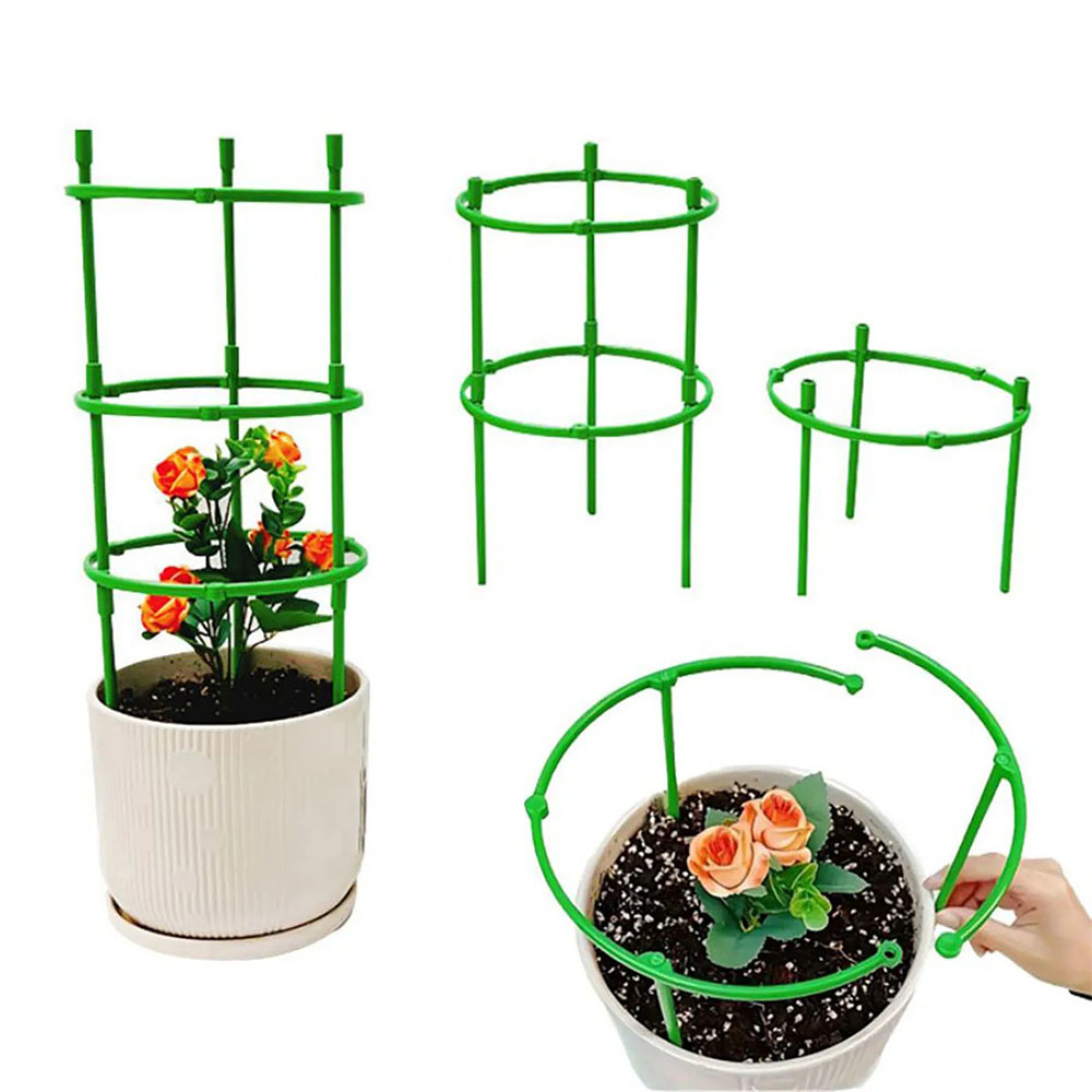 Vine Climbing Plastic - Полукруглый пластиковый опорный стержень для растений,