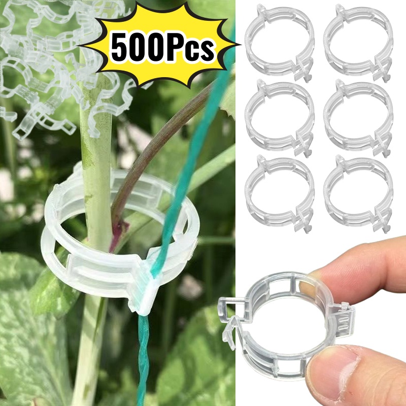 Vine Climbing Plastic - 500 шт. пластиковых зажимов для подвязки
