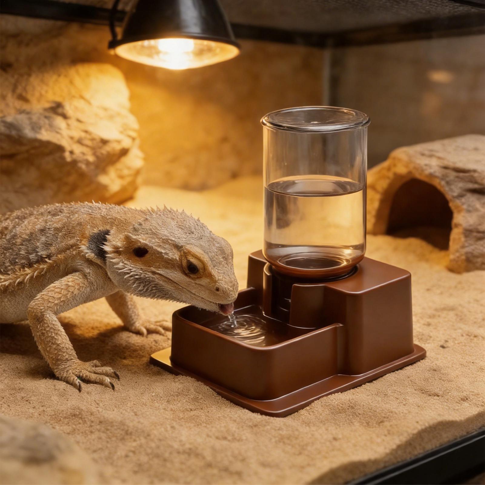 Автоматическая поилка для репт – обзор и цена Water Dish Reptile