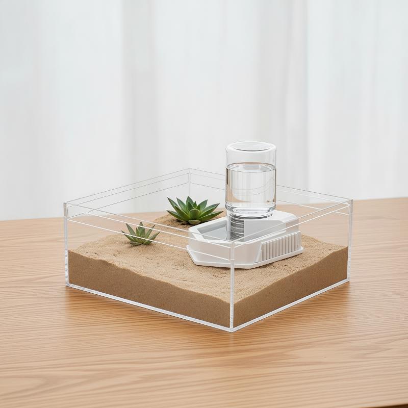 Автоматическая поилка-кормушка – обзор и цена Water Dish Reptile